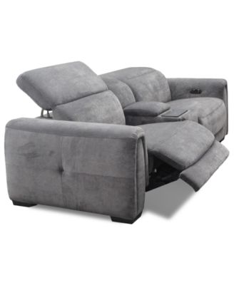 Brownell 3-Pc.Sofa Sectional with 2 Power Motion Chairs & 1 Console, Exclusively at Macy's