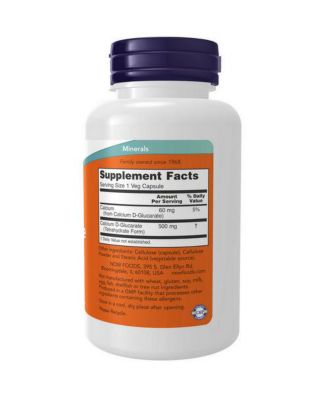 Calcium D-Glucarate ,500 mg ,90 Veg Caps