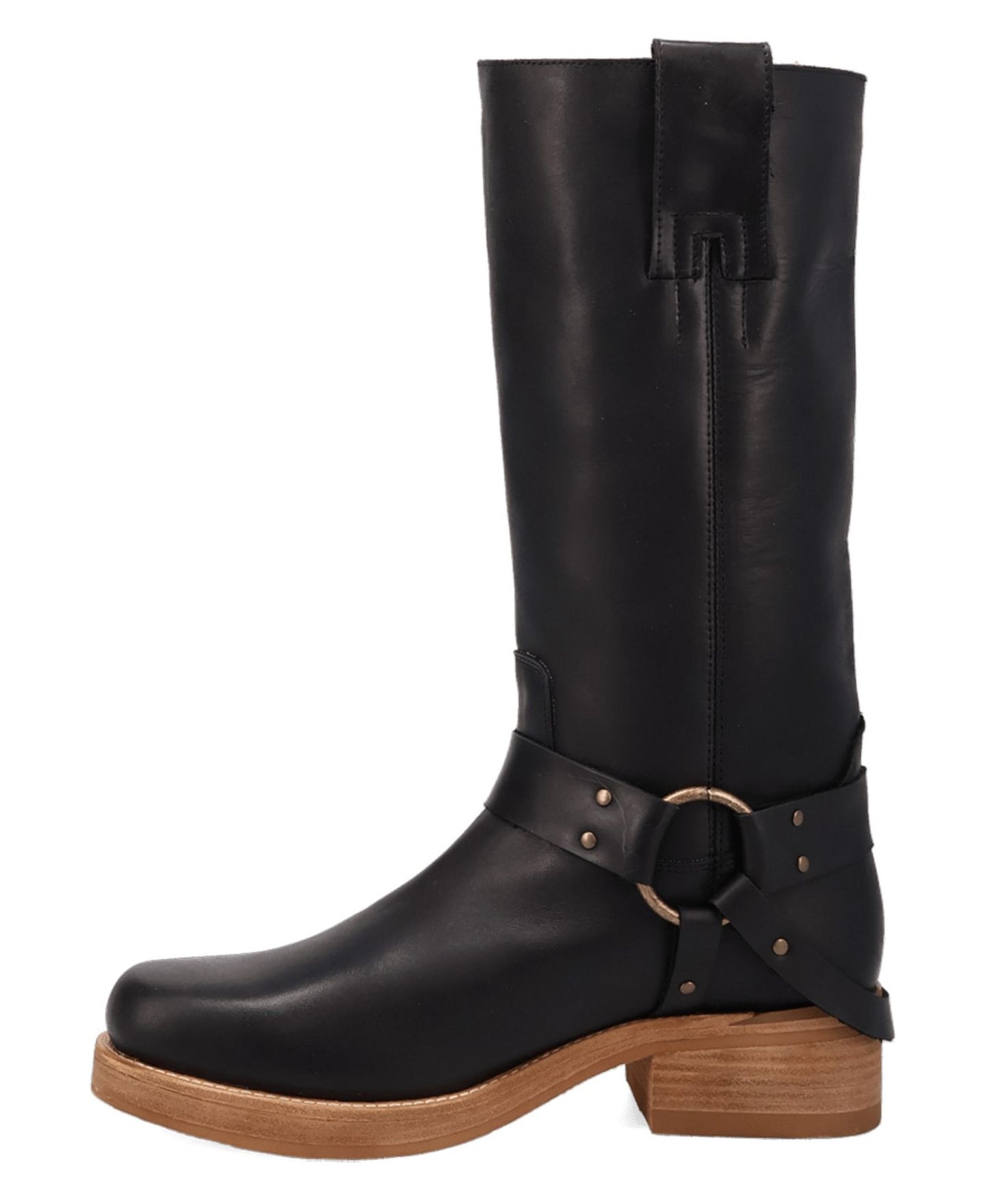 Мужские ботинки Dingo Rip Leather Boot, цвет: Чёрный — фото 3