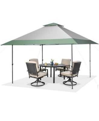 13'x13' Outdoor Patio Pop Up Canopy Tent Sun Protection w/ Wheeled Bag
