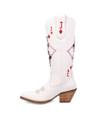 Women's Jack Of Diamonds Leather Boot