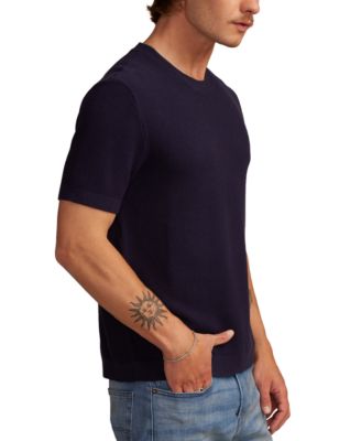 Men's Short Sleeve Crewneck Sweater