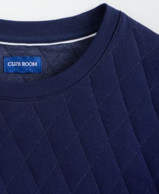 Men's Quilted Crewneck Sweatshirt