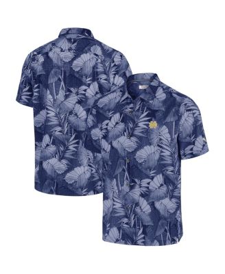 Tommy Bahama - Men's Blue Notre Dame Fighting Irish Coast Nuevo Fronds Button-Up Shirt