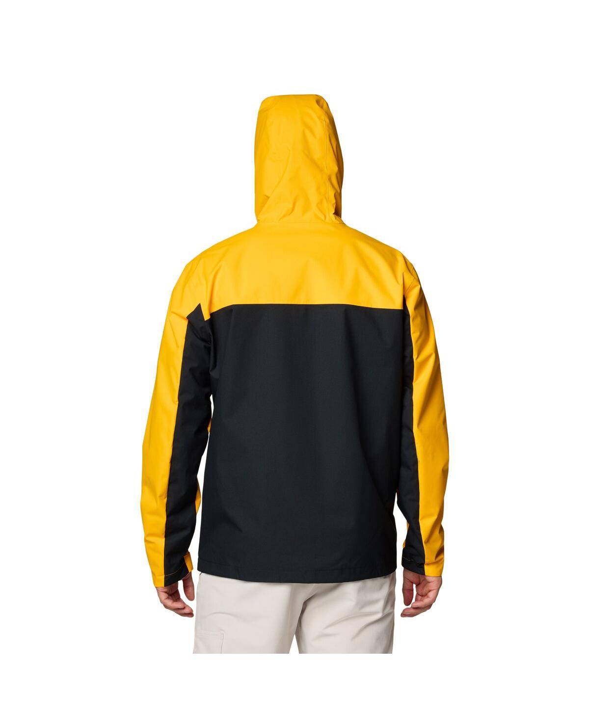 Columbia Men's Gold Iowa Hawkeyes Field Bound Omni-tech Full-zip Jacket In Gold