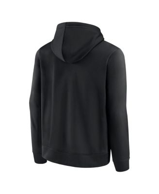 Men's Black North Carolina Tar Heels Blackout Pullover Hoodie