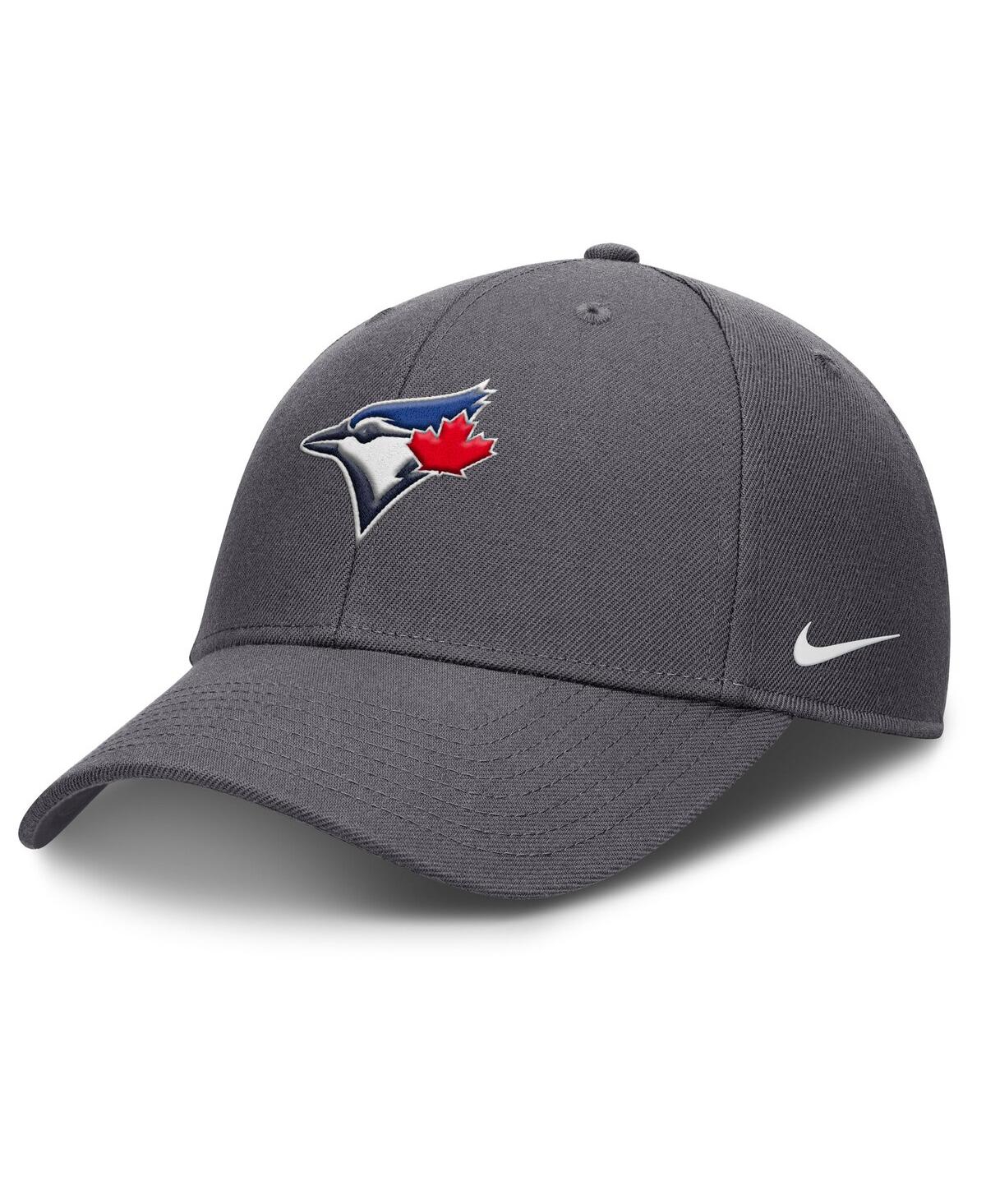 Men's Gray Toronto Blue Jays Club Performance Adjustable Hat - Gray