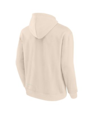 Men's Cream Minnesota Wild Future Ground Info Pullover Hoodie