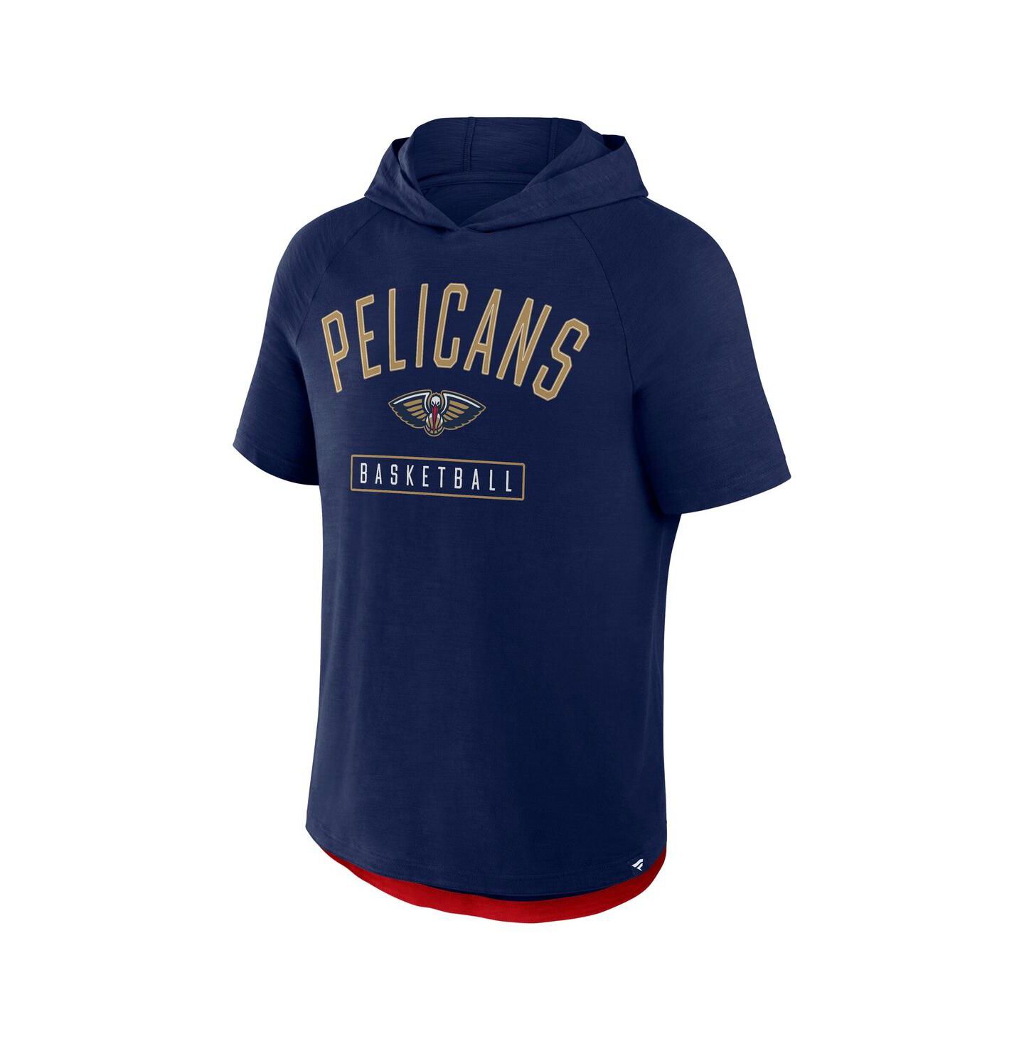 Мужское худи Fanatics Navy New Orleans Pelicans Pass Legend Raglan T-Shirt — фото 2