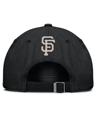 Men's Black San Francisco Giants Statement Club Adjustable Hat