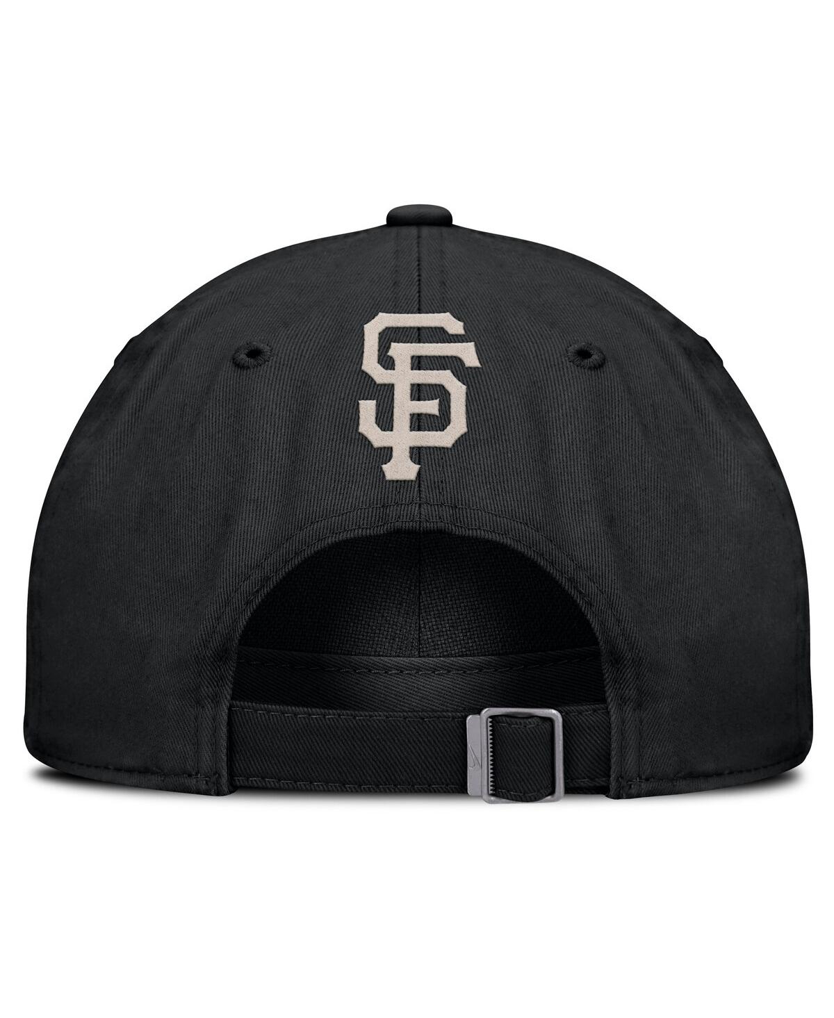 Nike Men's Black San Francisco Giants Statement Club Adjustable Hat In Black