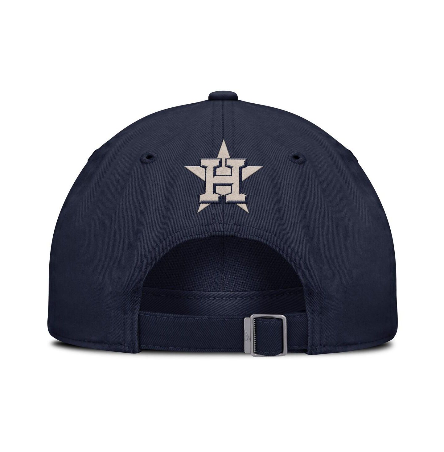 Мужская кепка Nike Navy Houston Astros Statement Club Adjustable Hat — фото 4