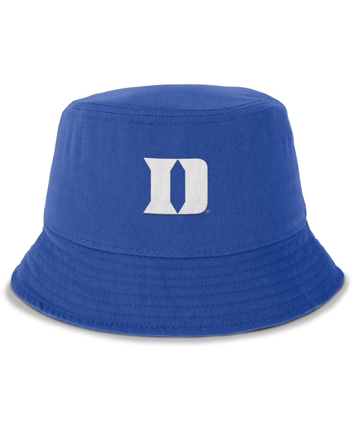Nike Royal Duke Blue Devils Apex Primetime Bucket Hat In Blue