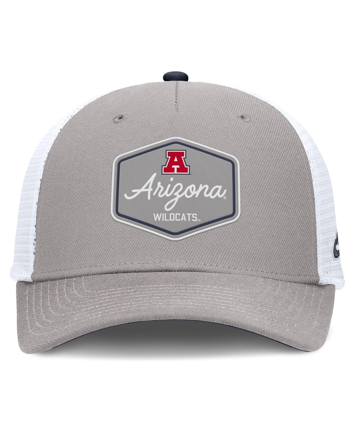 Nike Men's Gray Arizona Wildcats Rise Legacy Adjustable Trucker Hat In Gray