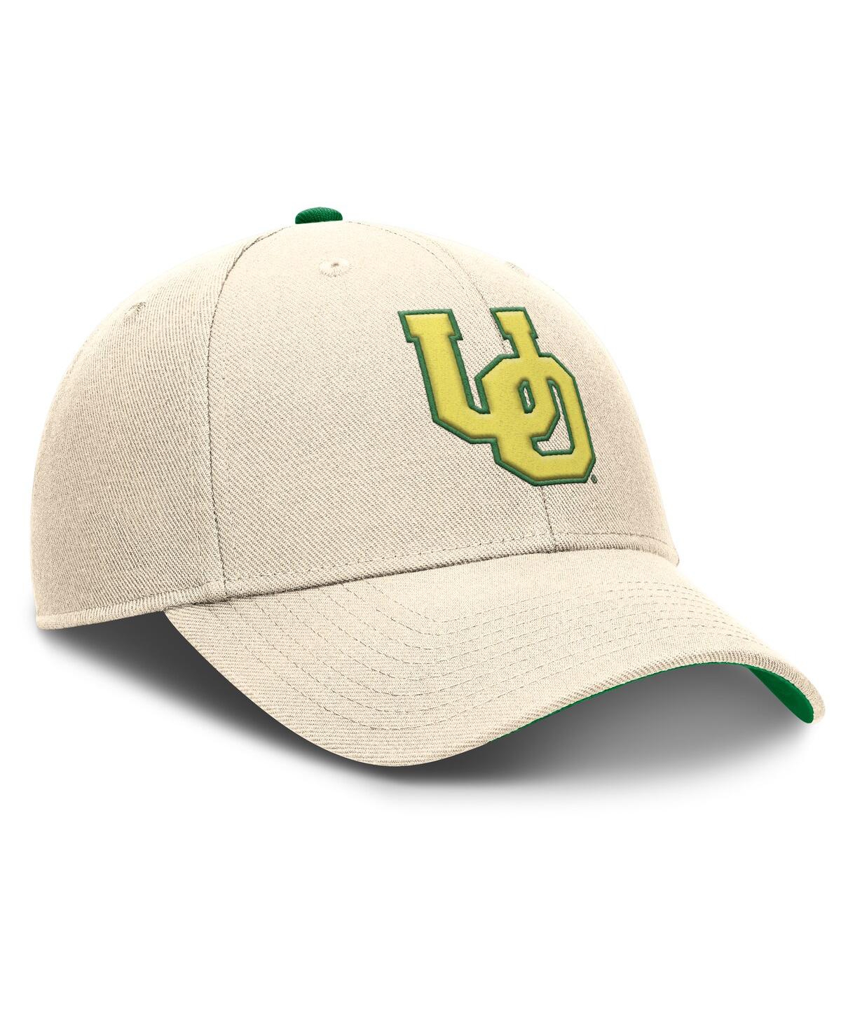 Nike Men's Natural Oregon Ducks Rise Legacy Adjustable Hat In Brown