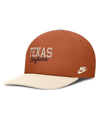 Men's Texas Orange/Cream Texas Longhorns Pro Legacy Script Snapback Hat