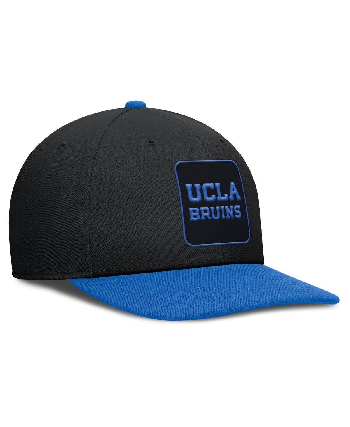 Jordan Men's Black/blue Ucla Bruins 2025 Sideline Campus Pro Local Snapback Hat In Multi