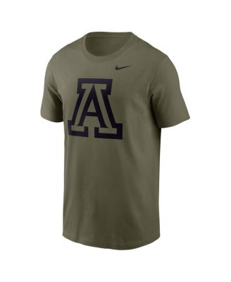 Men's Olive Arizona Wildcats Primetime Logo Performance T-Shirt