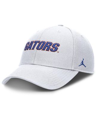 Jordan - Men's White Florida Gators 2025 On-Field Rise Performance Adjustable Hat