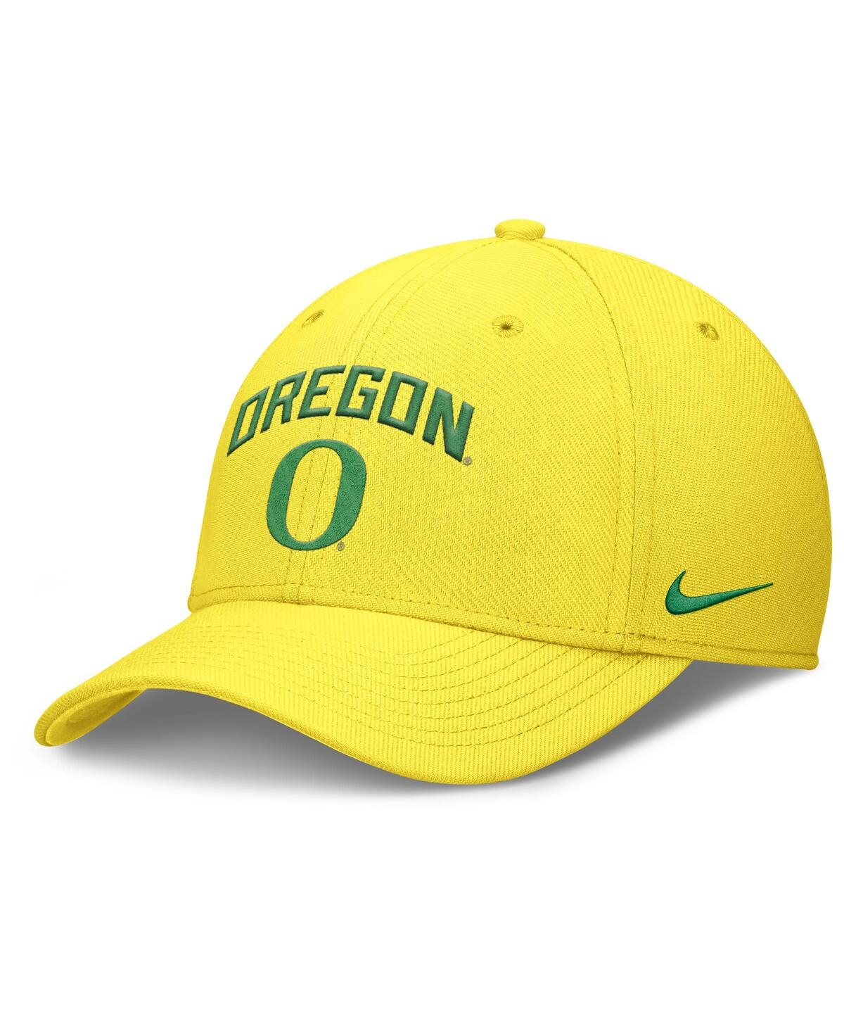 Men's Yellow Oregon Ducks 2025 On-Field Rise Performance Flex Hat - Yellow