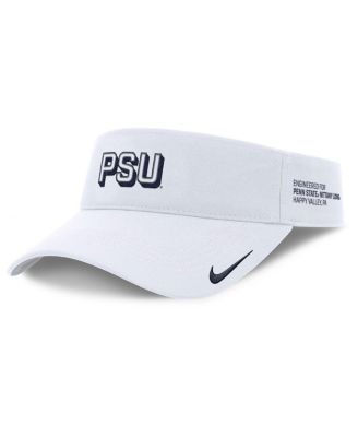 Nike - Men's White Penn State Nittany Lions 2025 On-Field Gameday Performance Ace Adjustable Visor