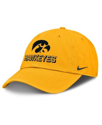 Nike - Men's Gold Iowa Hawkeyes 2025 On-Field Club Adjustable Hat