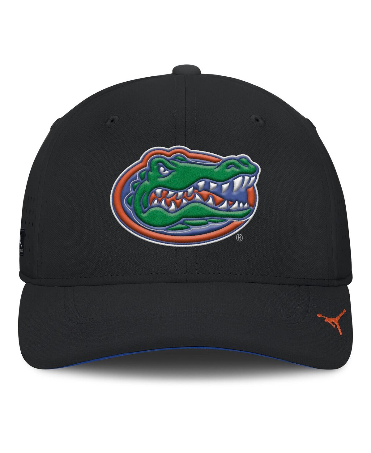 Jordan Men's Black Florida Gators 2025â On-field Gameday Performance Flex Hat In Black