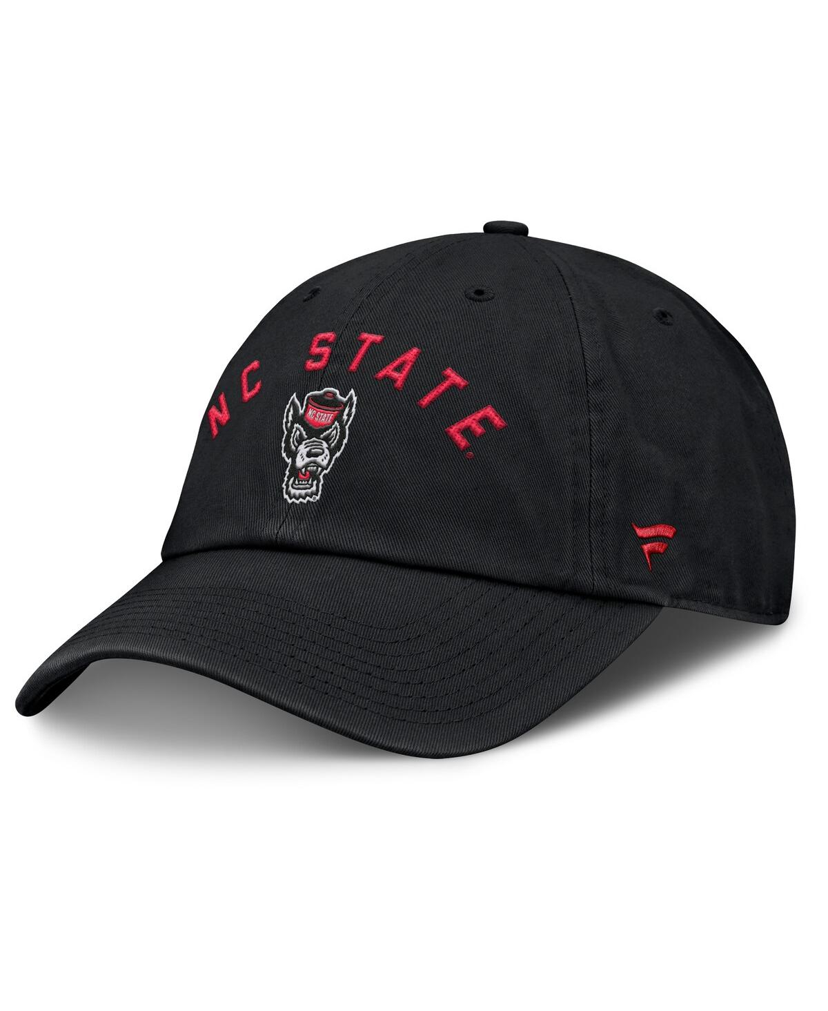 Fanatics Men's Black Nc State Wolfpack Myth Adjustable Hat In Black