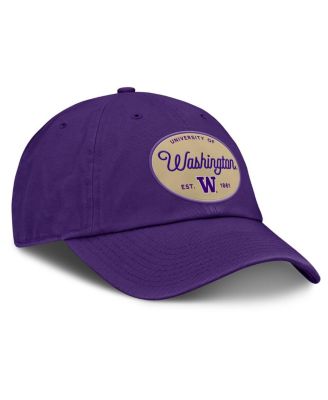 Women's Purple Washington Huskies Candid Adjustable Hat