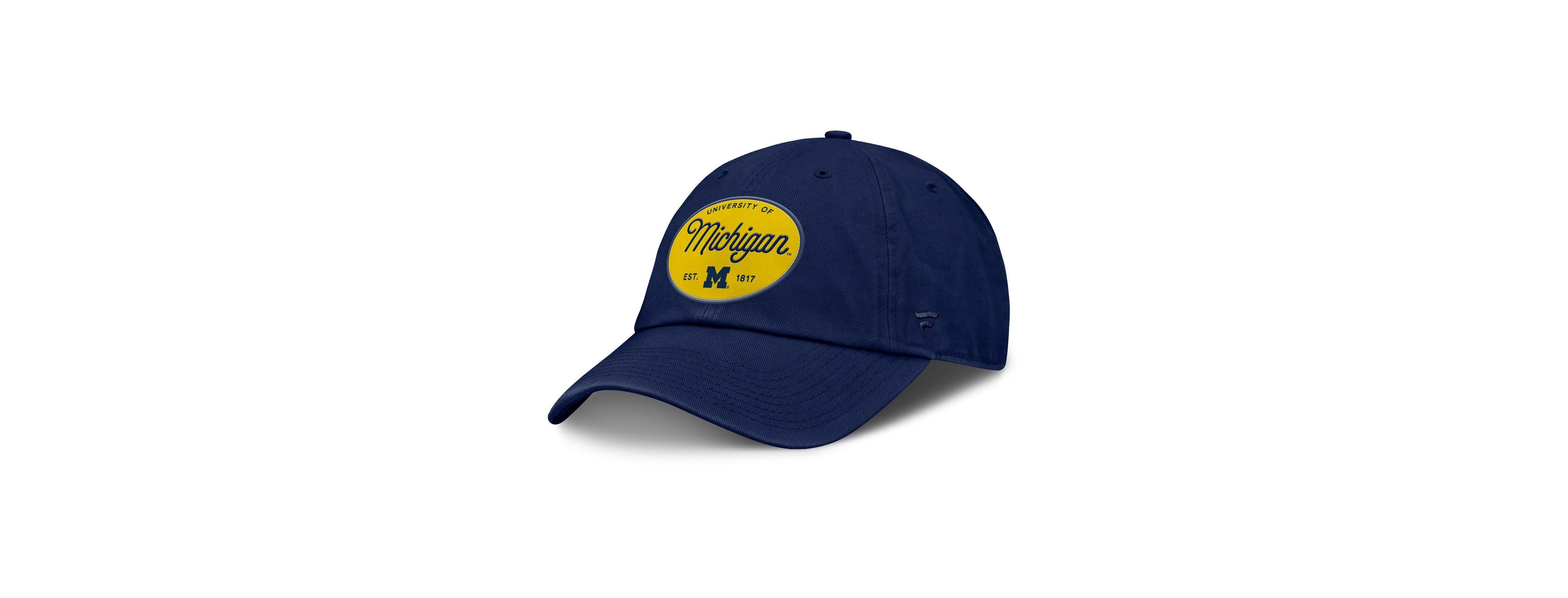 Fanatics Women's Navy Michigan Wolverines Candid Adjustable Hat