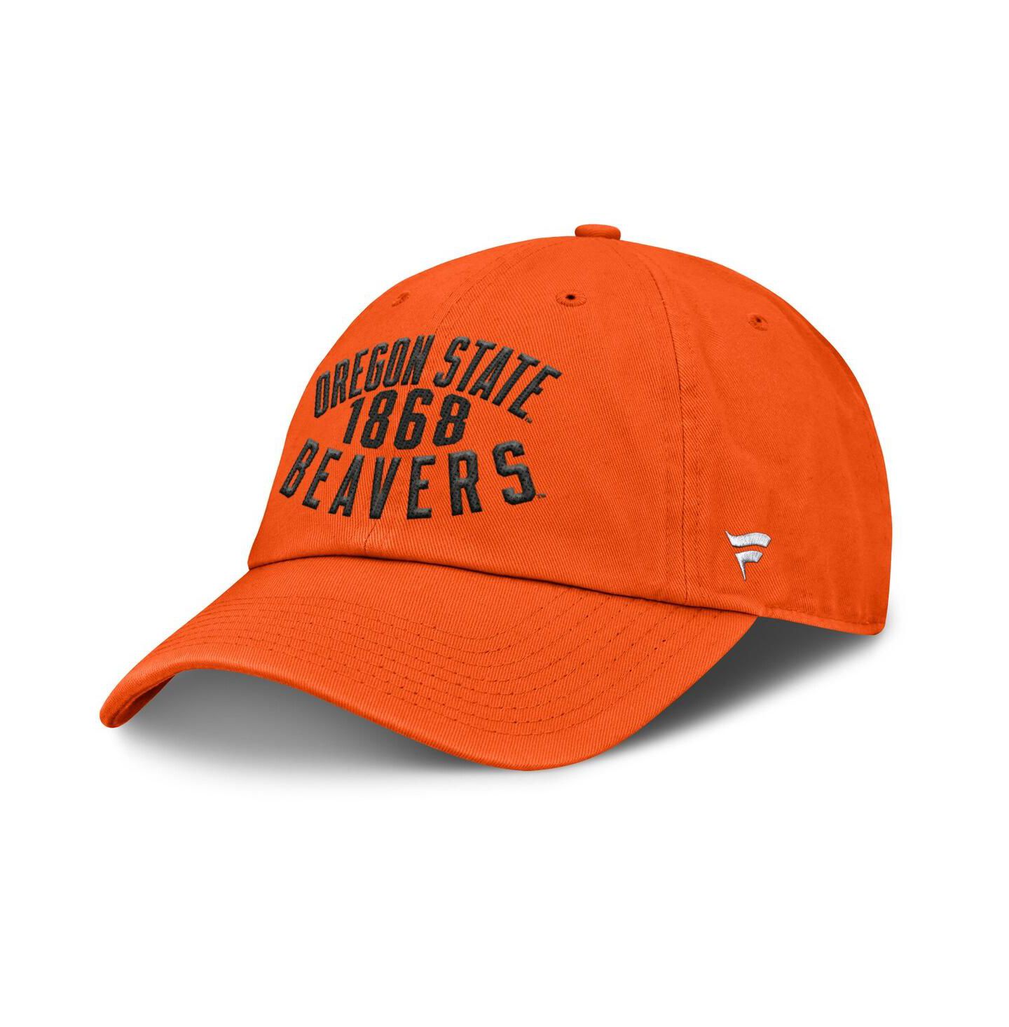 Мужская кепка Fanatics Orange Oregon State Beavers Archer Adjustable Hat — фото 3