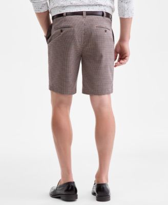 Men's Regular-Fit Checked Plaid 9" Shorts, Macy's Exclusive