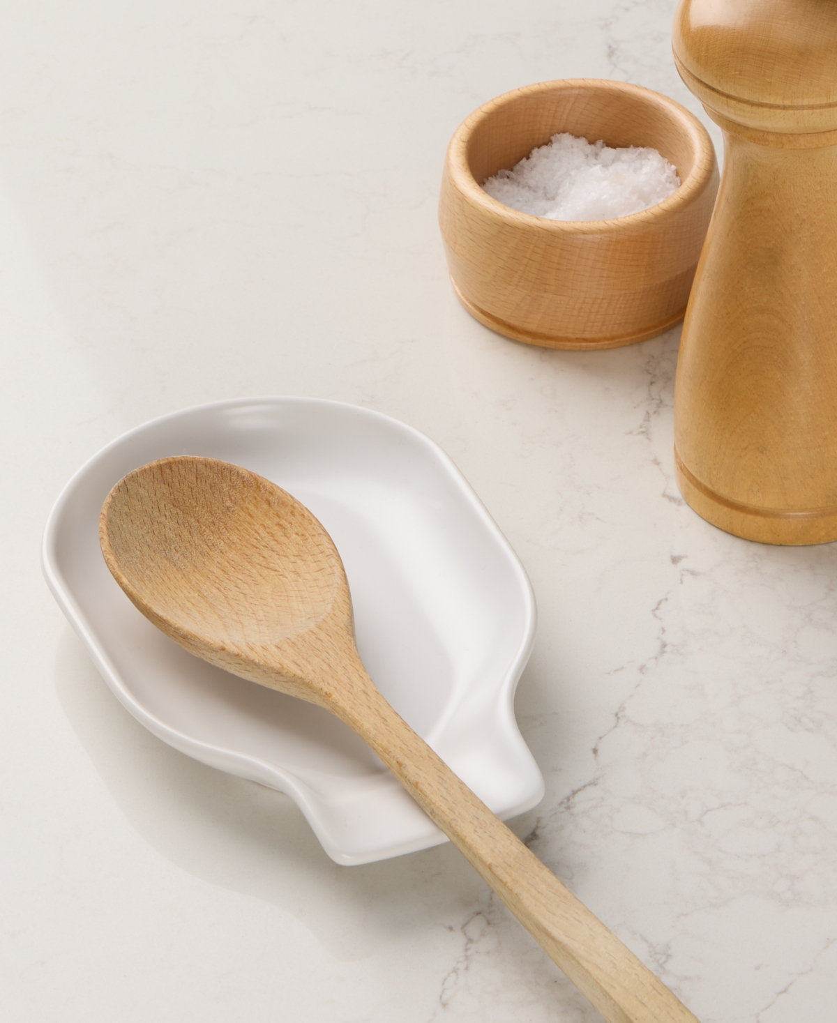 The Cellar Whiteware Spoon Rest, Macy's Exclusive In White