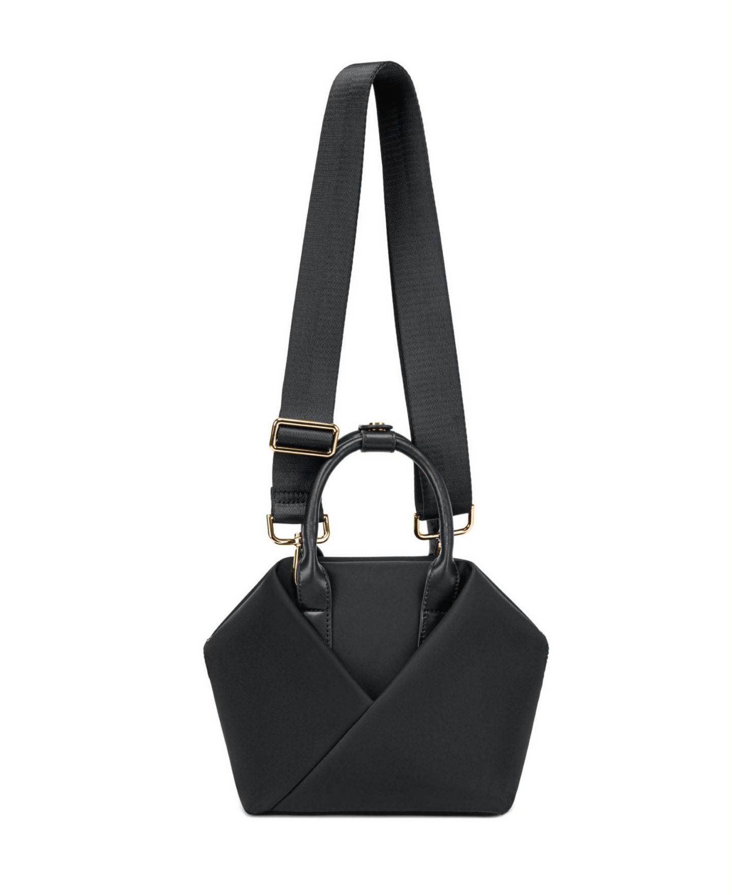 Женская сумка Lux & Nyx Small Origami Crossbody Tote and Handbag For Women, цвет: Чёрный — фото 10