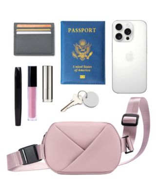 Lux and Nyx Origami Belt Bag and Sling Bag - Ultra Matte Nylon - Convertible Belt, Sling, and Crossbody Bag