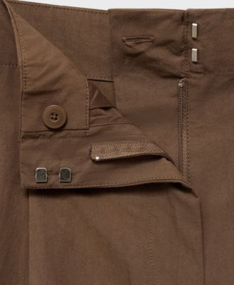 Women's Cotton Suit Bermuda Shorts