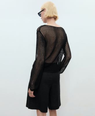 Women's Knit Embroidered Sweater