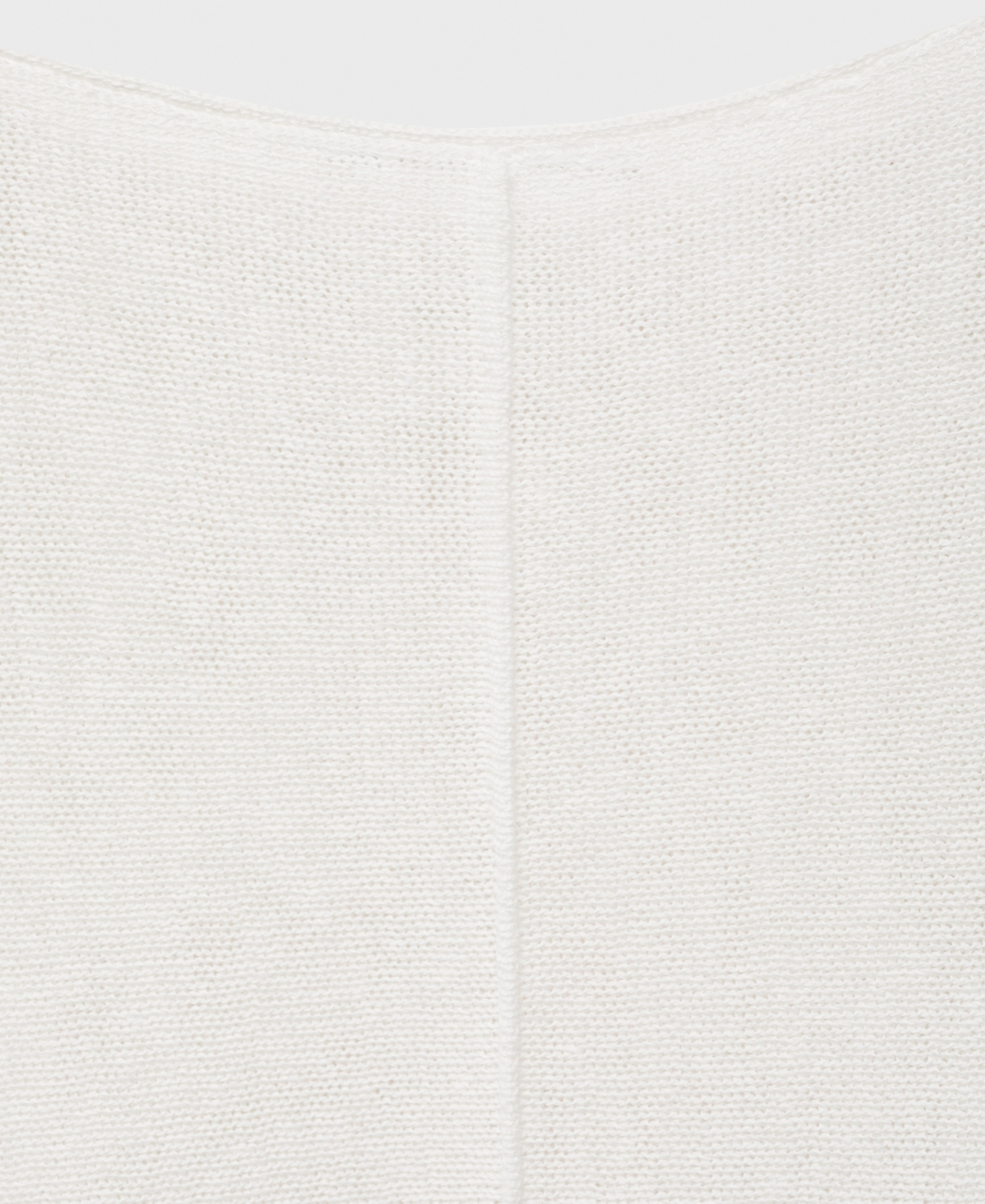 Mango Women's Oversized Fine-knit Sweater In White
