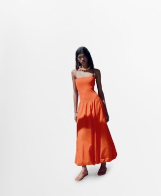 Women's Strapless Balloon Dress