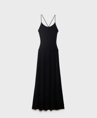 Women's Cross-Back Knitted Dress