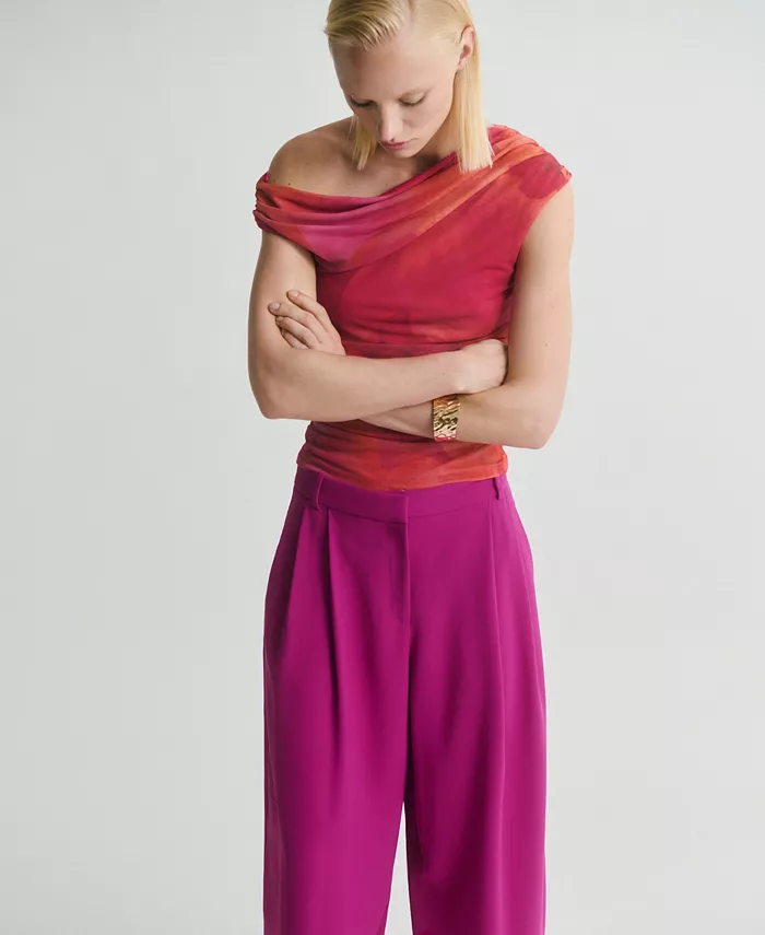 Women's Pleat Detail Pants - thumbnail 3