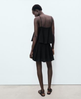 Women's Ruffle Knit Dress