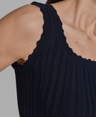 Women's Textured-Knit Tank