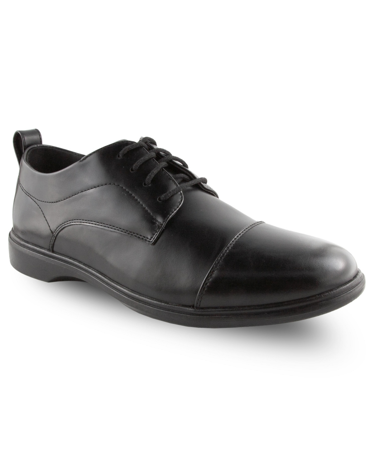 Deer Stags Men's Sienna Comfort Cap Toe Dress Oxford In Black