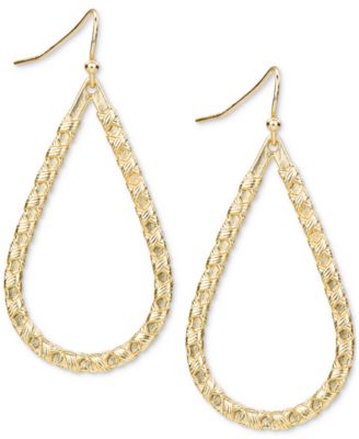 Patricia Nash - Gold-Tone Teardrop Earrings
