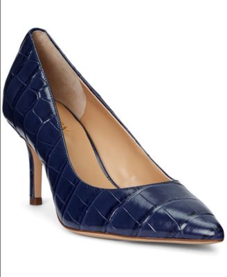 Lauren Ralph Lauren - Lanette Pointed Toe Mid-Heel Pumps