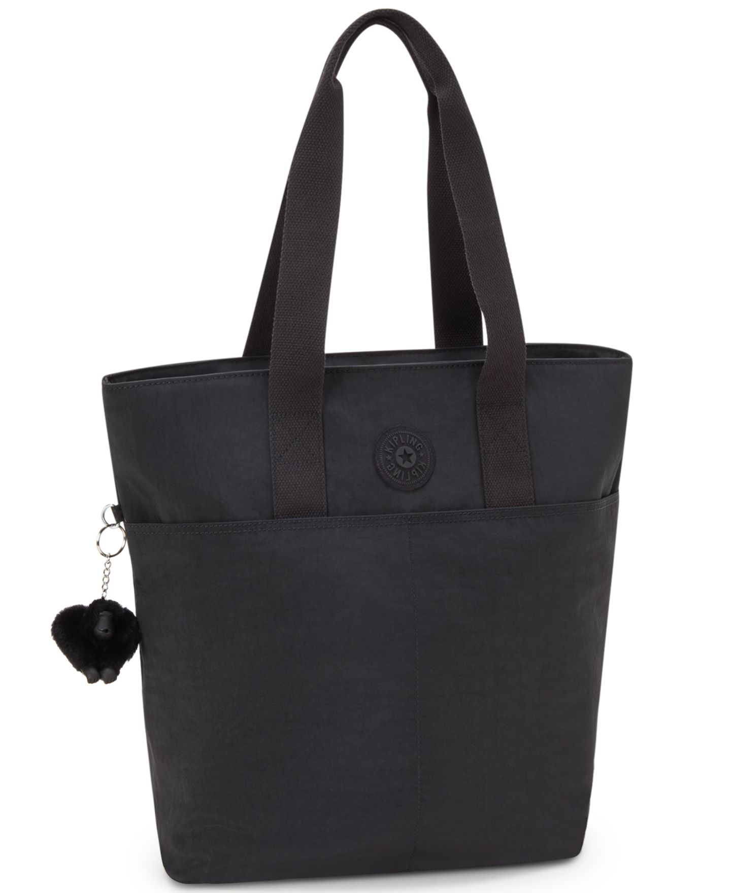 Женская сумка Kipling Hanifa 15" Large Laptop Tote Handbag, цвет: Чёрный — фото 3