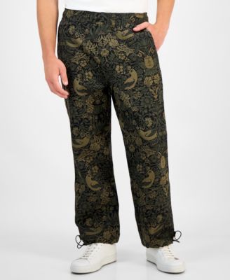 Hugo Boss Men's Ginor Straight Fit Jacquard Trousers