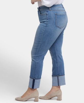 Plus Size Marilyn Straight Leg Jeans