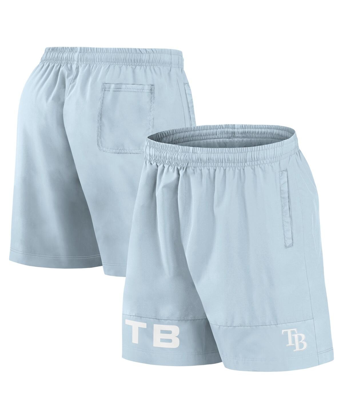 Men's Light Blue Tampa Bay Rays Elements Swim Shorts - Light Blue
